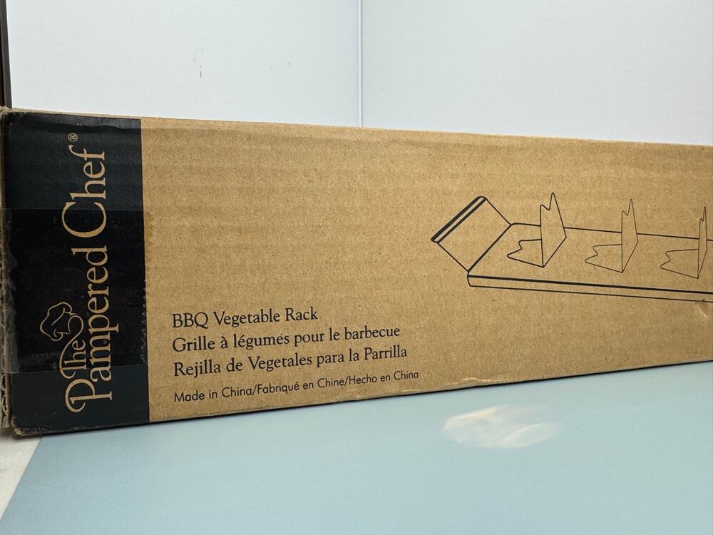 Pampered Chef BBQ Grill Vegetable Rack #2712